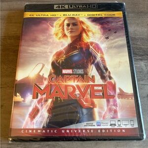 NWT Captain Marvel 4K Ultra HD Blu-Ray
